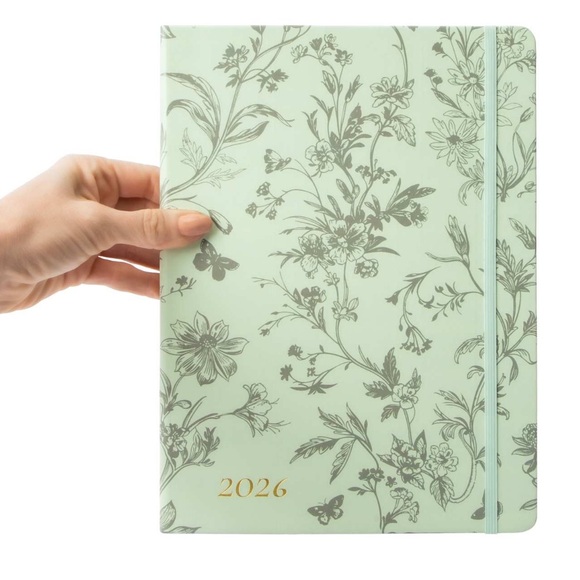 2026 Planner Book - Pink Snake Print or Green Floral - Picture 5 of 11